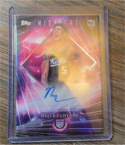 2025-26 Topps Midnight #DMAR-NC Nique Clifford — front