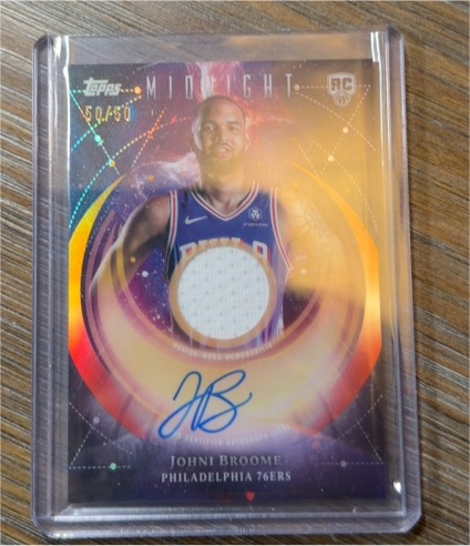 2025-26 Topps Midnight #RJA-JBR Johni Broome — front