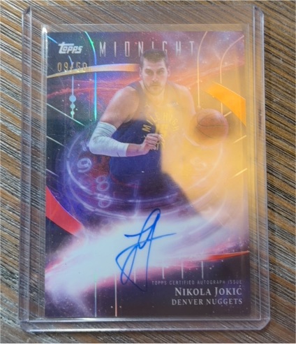 2025-26 Topps Midnight #60 Nikola Jokic — front