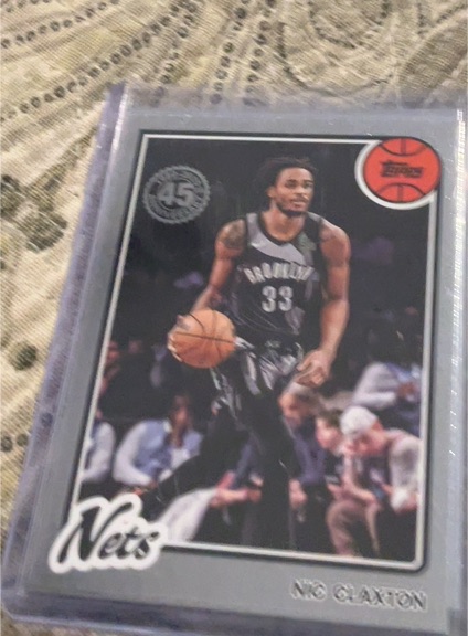 2025-26 Topps Basketball 45th Anniversary #80BK-48 Nic Claxton — front
