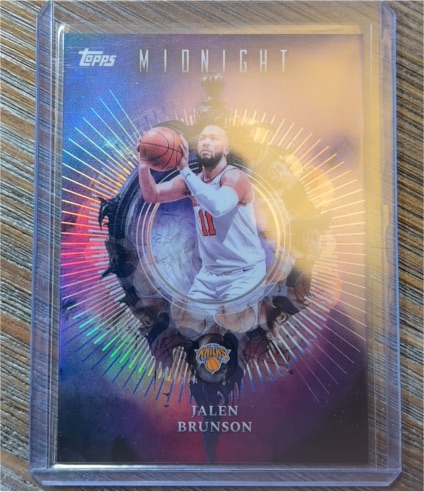 2025 Topps Midnight Insomnia #IN-5 Talen Brunson — front