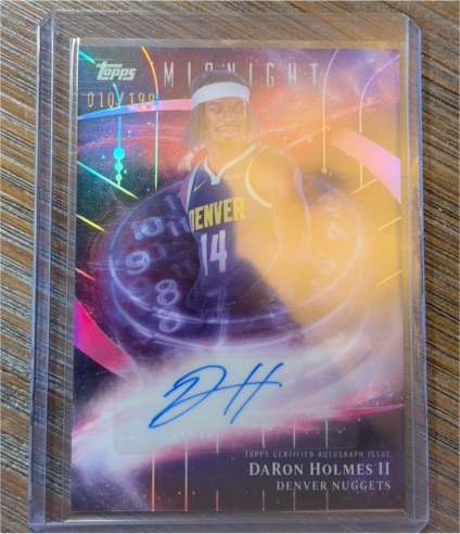 2025-26 Topps Midnight #010 Daron Holmes II — front