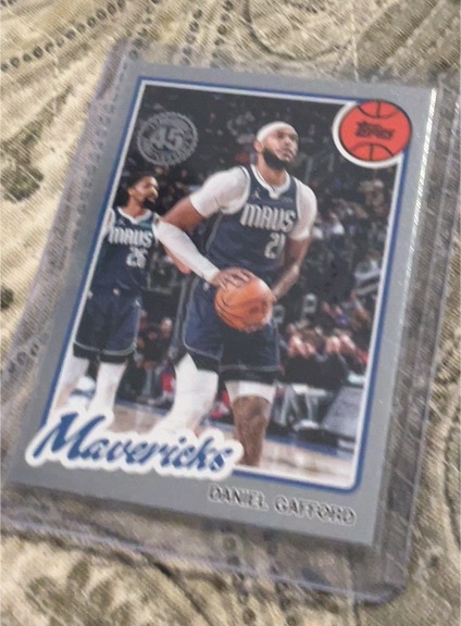 2025-26 Topps 1980-81 Topps Basketball #80BK-10 Daniel Gafford — front