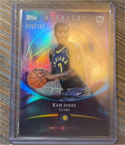 2025-26 Topps Midnight #239 Kam Jones — front