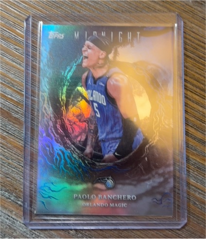 2025-26 Topps Midnight #34 Paolo Banchero — front