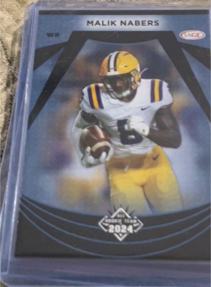 2024 Sage Low Series #114 Malik Nabers — front