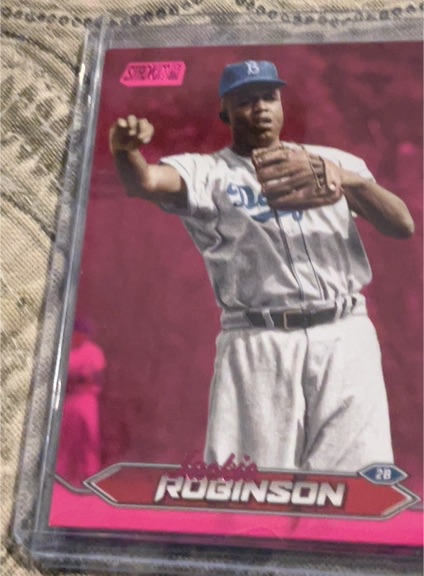 2024 Topps Stadium Club #28 Jackie Robinson — front