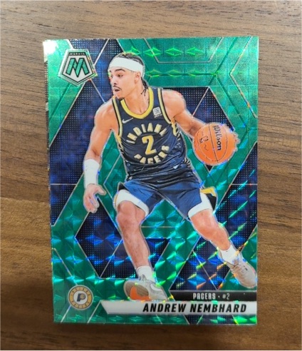 2024-25 Panini Mosaic #108 Andrew Nembhard — front