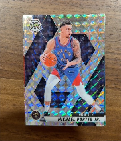 2024-25 Panini Mosaic #128 Michael Porter Jr. — front