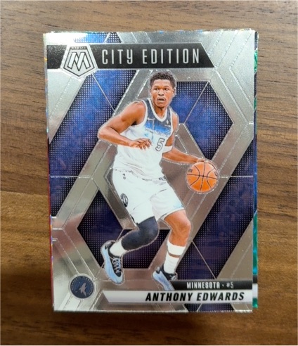 2024-25 Panini Mosaic City Edition #279 Anthony Edwards — front