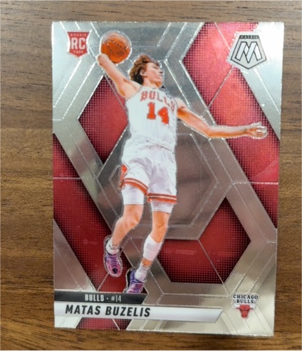 2024-25 Panini Mosaic #223 Matas Buzelis — front