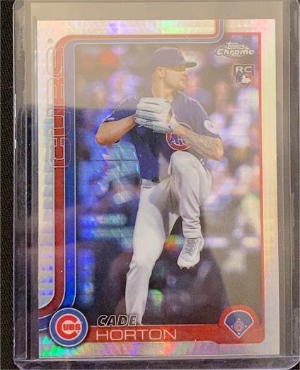 2025 Topps Chrome Update #USC63 Cade Horton — front