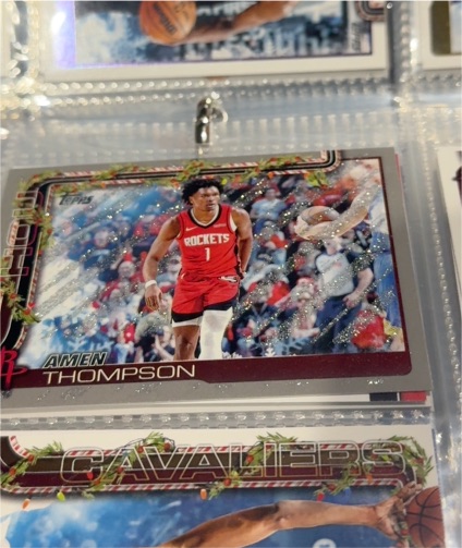 2025-26 Topps Holiday #H141 Amen Thompson — front