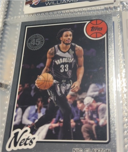 2025-26 Topps #80BK-48 Nic Claxton — front