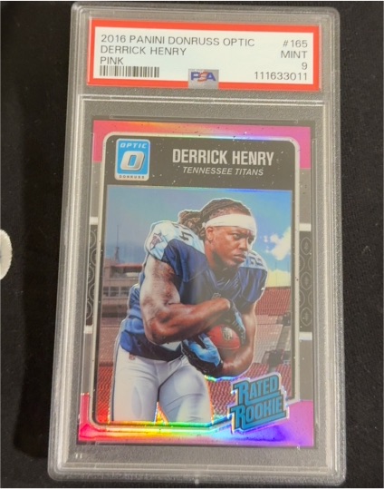 2016 Panini Donruss Optic #165 Derrick Henry — front