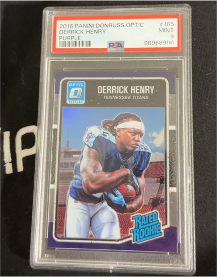 2016 Panini Donruss Optic #165 Derrick Henry — front
