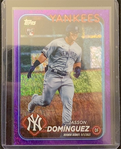 2024 Topps Series 1 #60 Jasson Dominguez — front