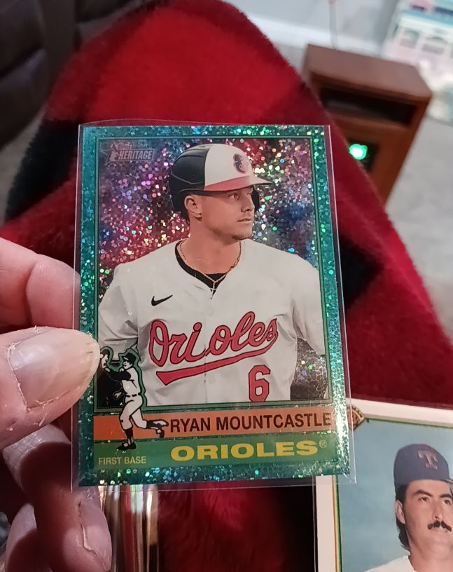 2025 Topps Heritage #27 Ryan Mountcastle — front