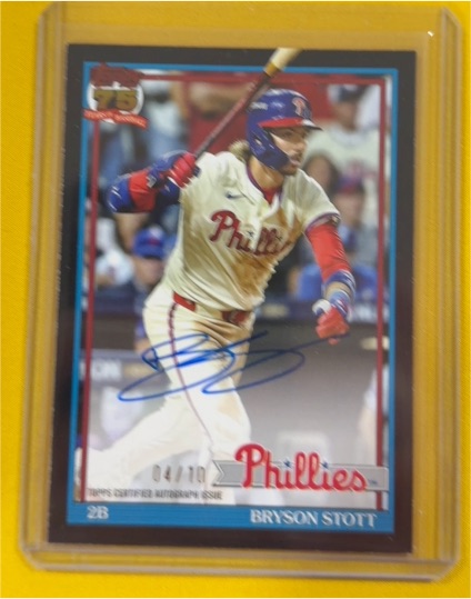 2026 Topps Series 1 #91A-BS Bryson Stott — front