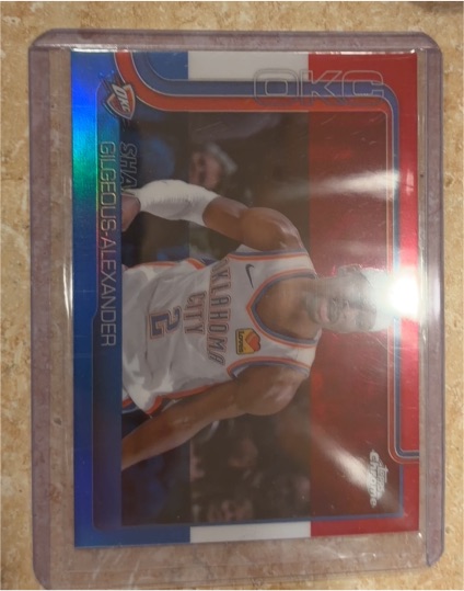 2025-26 Topps Chrome #141 Shai Gilgeous-Alexander — front