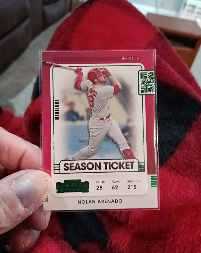 2021 Panini Contenders Season Ticket #51 Nolan Arenado — front