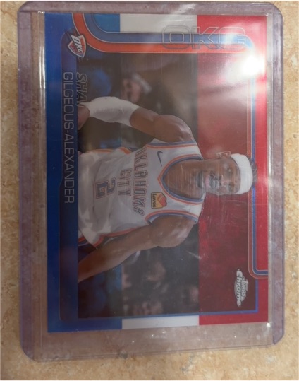 2025-26 Topps Chrome #141 Shai Gilgeous-Alexander — front