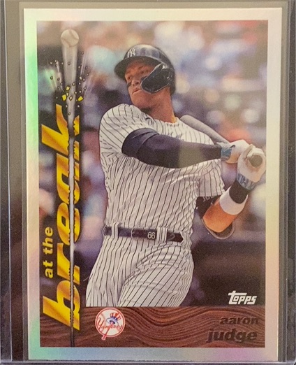 2024 Topps Archives 1995 At the Break #95ATB-1 Aaron Judge — front