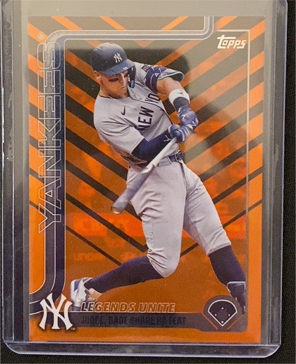 2025 Topps Update #US86 Aaron Judge — front
