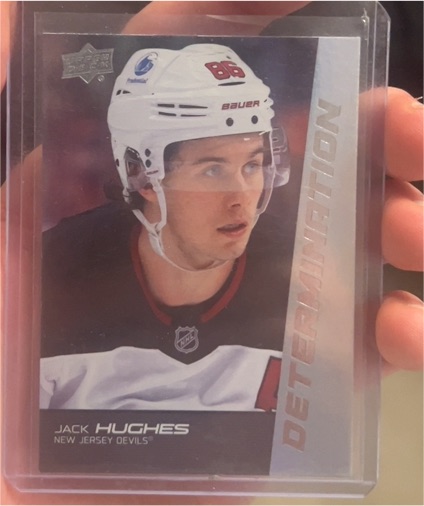 2022-23 Upper Deck Series 1 #CA-15 Jack Hughes — front