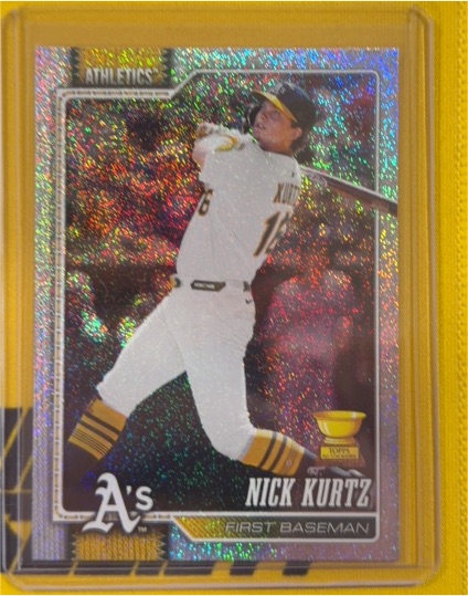 2026 Topps Series 1 #97 Nick Kurtz — front