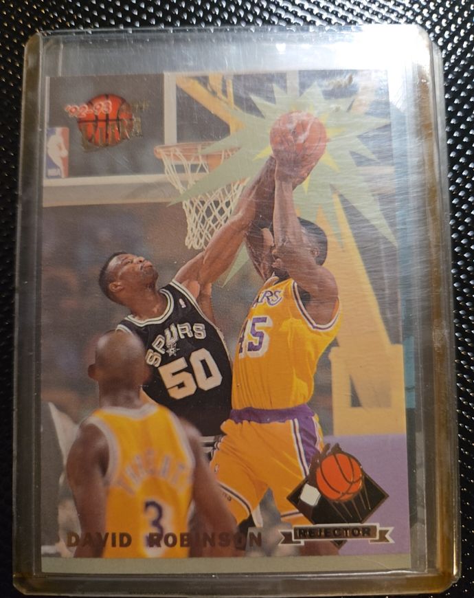 1992-93 Fleer Ultra Rejector #5 David Robinson — front