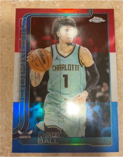 2025-26 Topps Chrome #39 LaMelo Ball — front