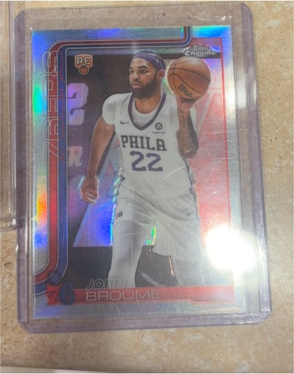 2025-26 Topps Chrome #285 Johni Broome — front
