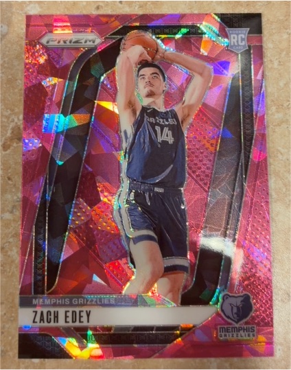 2024-25 Panini Prizm #249 Zach Edey — front