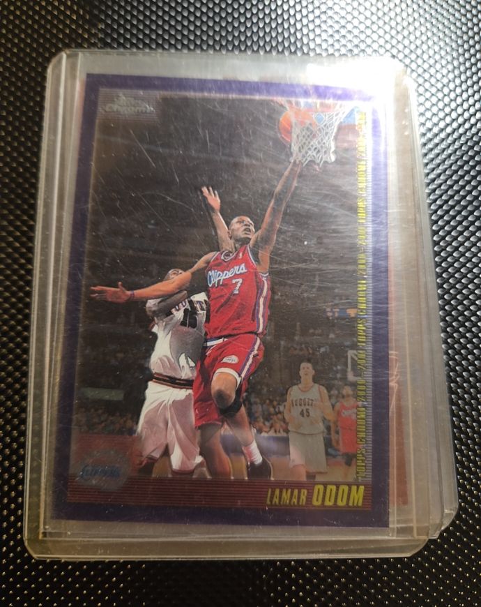 2000-01 Topps Chrome #48 Lamar Odom — front