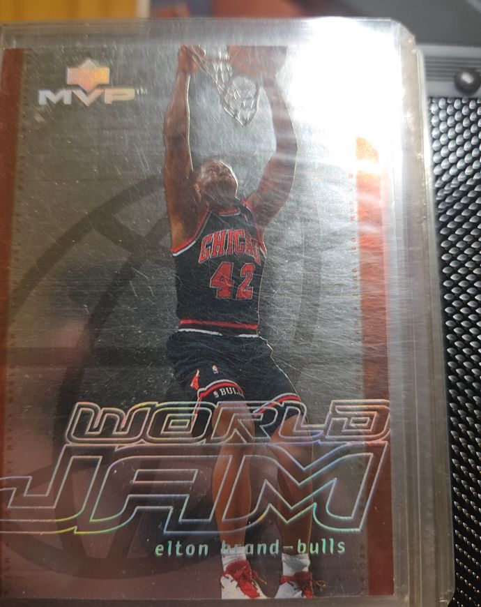 2000-01 Upper Deck MVP World Jam #WJ20 Elton Brand — front