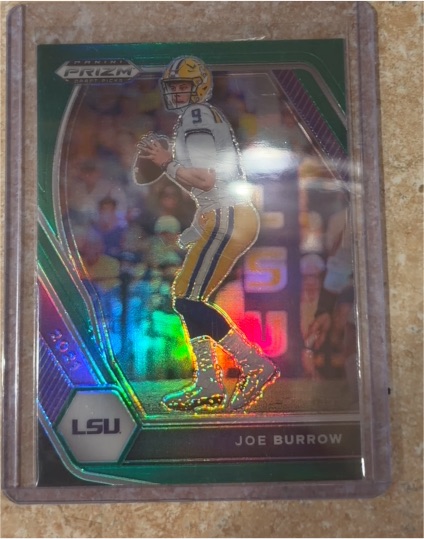 2021 Panini Prizm Draft Picks #3 Joe Burrow — front