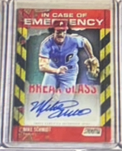 2025 Topps Stadium Club #ICE-10 Mike Schmidt In Case Of Emergency — front
