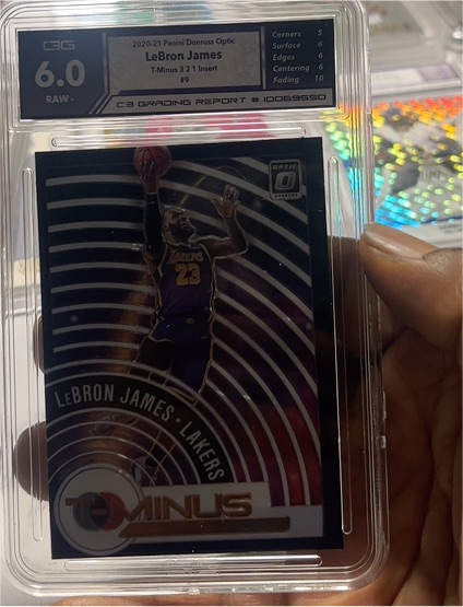 2020-21 Panini Donruss Optic #9 LeBron James T-Minus 3,2,1 — front