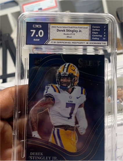2022 Panini Select Draft Picks #118 Derek Stingley Jr. — front