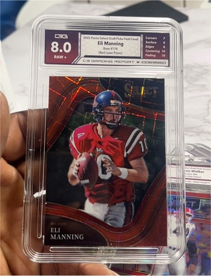 2022 Panini Select Draft Picks #178 Eli Manning — front