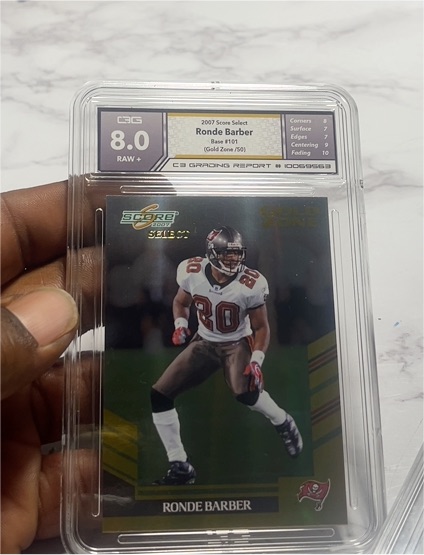 2007 Score Select #101 Ronde Barber — front