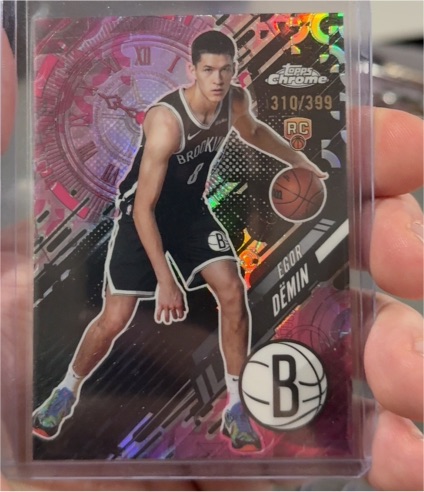 2025-26 Topps Chrome #GT-22 Egor Demin — front