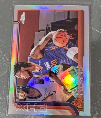 2025-26 Topps Chrome #281 Rasheer Fleming — front