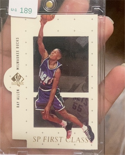 1998-99 Upper Deck SP Authentic First Class #FC16 Ray Allen — front