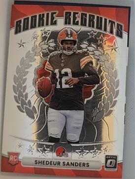 2025 Panini Donruss Optic Rookie Recruits #20 Shedeur Sanders — front