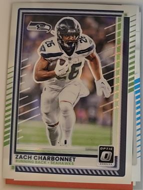 2025 Panini Donruss Optic #69 Zach Charbonnet — front