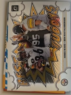 2025 Panini Donruss Optic #20 Hines Ward & Ben Roethlisberger Best Tuddys — front
