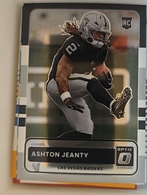 2025 Panini Donruss Optic 2015 Retro #8 Ashton Jeanty — front