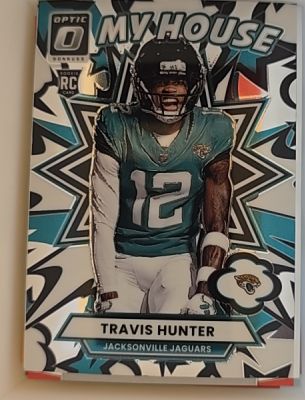 2025 Panini Donruss Optic #3 Travis Hunter My House — front
